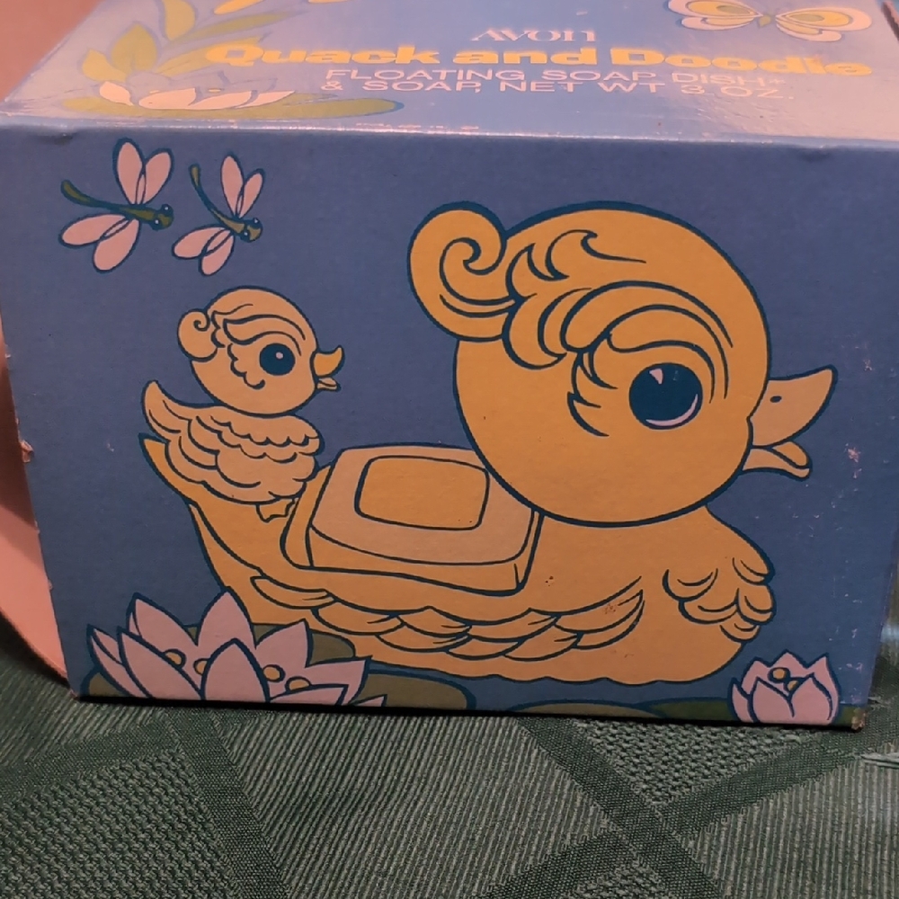 Avon Quack and Doodle Floating Soap Dish Vintage BNIB